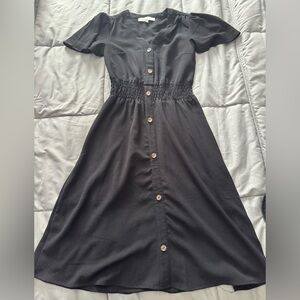 Monteau Black Dress